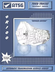 4R100 ATSG Transmission Rebuild Manual Ford Lincoln Service Overhaul Super Duty - Bild 1 von 1
