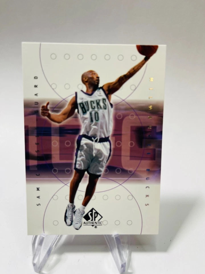 SAM CASSELL 2000-01 Upper Deck SP Authentic #47 BUCKS - Image 1 of 2