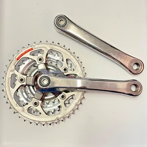 Vintage Shimano STX-RC FC-MC36 Triple Crankset MTB 175 Deore Race w Bolts - Picture 1 of 6