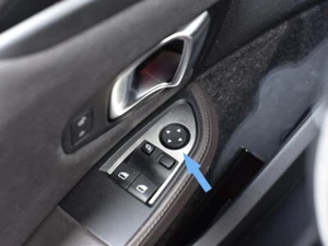 Stahlabdeckung für BMW i3 i3S 2Stk Fensterheberschalter Tuning Zubehör 120 94 Ah - Picture 1 of 3