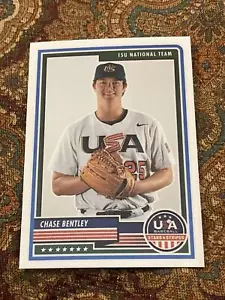 2023 Panini USA Baseball Stars & Stripes #21 Chase Bentley - Picture 1 of 2