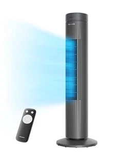 Ventilatore a Torre Molto Silenzioso Ventilatore con Telecomando Raffreddamento 3 Velocità... - Foto 1 di 7
