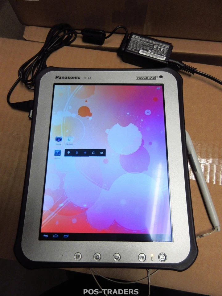 PANASONIC FZ-A1 FZ-A1BDAAEE3 ANDROID 4 - DC 2,4ghz 1GB / 16GB Rugged Tablet + PS - Bild 1 von 4
