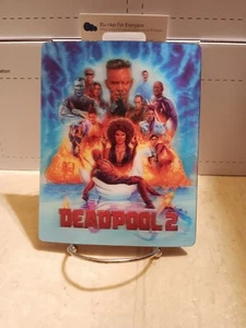 Deadpool 2 Lenticular Magnet for SteelBook 4K UHD Blu-ray NO DISCS 2018 ShpNxtDy - Picture 1 of 3
