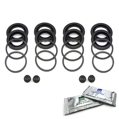 2X FRONT BRAKE CALIPER REPAIR KIT 4 POT FITS: AUDI RS3 11-12 BREMBO BCK4410ZX2 - Image 1 of 2