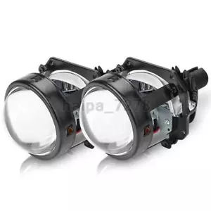 2X LHD H7 H4 2,5" Proyector Bi-LED Lente Bombilla de Haz Alto/Bajo Faro Readaptado 100W - Imagen 1 de 12