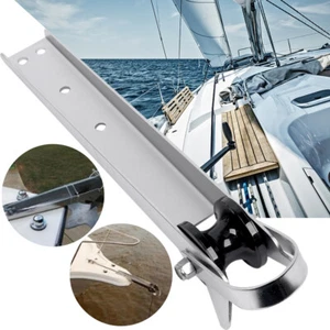 Anchor Roller Stainless Steel Boat Bow Self Launching Bow Roller Heavy Duty 38cm - Picture 1 of 10