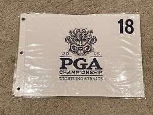 Official 2015 PGA Championship Embroidered Flag Jason Day Win Whistling Straits