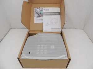New in Box Yealink SIP-T46U Enhanced Gigabit IP Phone PoE - Afbeelding 1 van 10