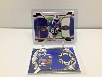 2 Marquise Goodwin 2013 RC Jersey Cards Topps Prime Quad Patch Strata Free S/H - Image 1 of 2