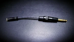 -Cable de atenuación de auriculares de 20 dB hembra de 3,5 mm a 6,3 mm macho | Increíble para IEM - Imagen 1 de 4