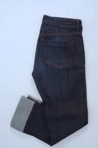CITIZENS OF HUMANITY Dark Wash Dani Rolled Cuff Cropped Stretch Leg Jeans Gr. 27 - Bild 1 von 10