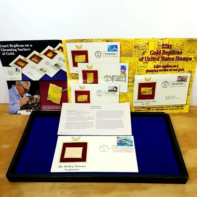 The World of DINOSAURS First Day of Issue, 22k Gold, Camptosaurs Stamp - Image 1 of 4