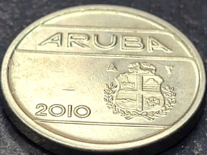2010 Aruba 5 Cents KM# 1 US SELLER COMBINED SHIPPING REFUND - Picture 1 of 2