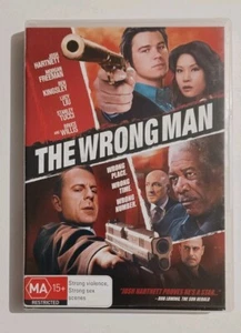 The Wrong Man DVD Region 4 VGC Bruce Willis Morgan Freeman Action Free Postage - Picture 1 of 7