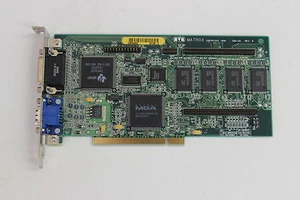 DELL 53248 MATROX MGA-MIL/4/DELL PCI VIDEO ADAPTER MGA IS-MGA-2064W-R2 - Picture 1 of 3