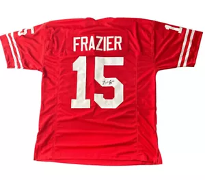 Tommie Frazier Signed Custom Jersey (JSA) - Picture 1 of 3