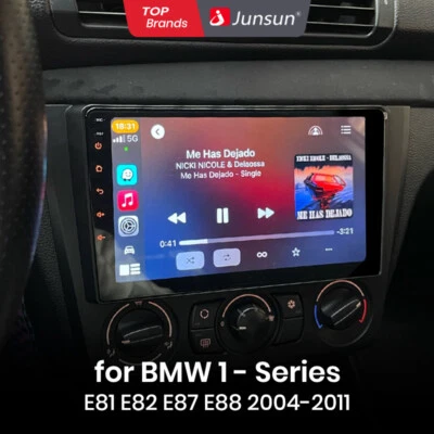 Für BMW 1er E81 E82 E87 E88 2004-2011 Android Autoradio Carplay Navi GPS Kam DE - Bild 1 von 4