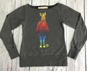 Ropa deportiva para mujer Ouray suéter arco iris cebra talla pequeña 1547 - Imagen 1 de 7