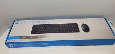 HP Wired Desktop 320MK Mouse and Keyboard USB (9SR36UT#ABA) - Image 1 of 4