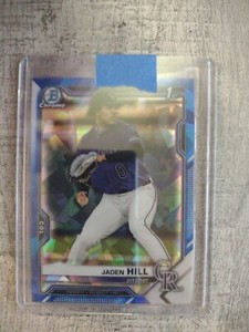 2021 Bowman Chrome Draft Sapphire  Jaden Hill