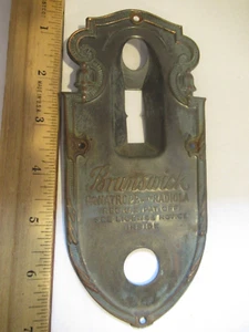 BRUNWICK PANATROPE RADIOLA RADIO ESCUTCHEON - Picture 1 of 3