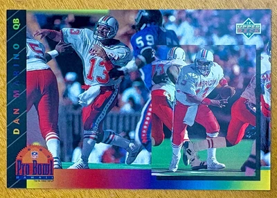 Dan Marino 1993 Upper Deck #PB2 Pro Bowl - Image 1 of 2