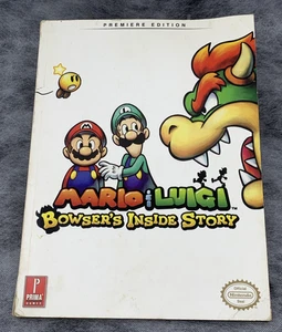 MARIO & LUIGI BOWSER'S INSIDE STORY GUÍA DE ESTRATEGIA NINTENDO DS JUEGO PRIMA - Imagen 1 de 15