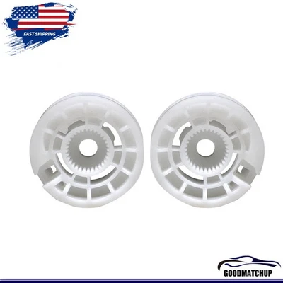 For 2016-23 Hyundai Tucson Window Regulator Sprocket Spools Front Left AND Right - Image 1 of 4