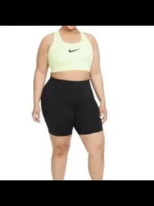 NIKE Intimates Green Medium Support Compression Sports Bra Plus 1X - Picture 1 of 3