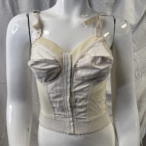 Top corsetto panna vintage con cinghie regolabili vedi misure spedizione gratuita - Foto 1 di 11