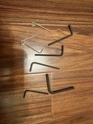 8 Allen Keys Hex Keys - Image 1 of 3