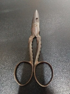 Rare Original Antique Victorian Small Scissors - Foto 1 di 5