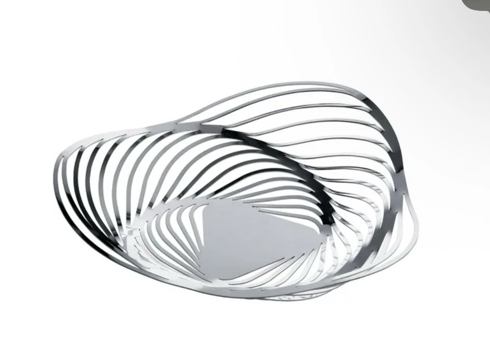 Cuenco de acero inoxidable Alessi Trinity Designer Trinity, Italia  Foto 1 de 4