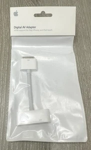 Adaptateur AV numérique Apple MC953ZM/A - 30 broches vers HDMI (A1388) neuf scellé OEM iPod - Photo 1/4