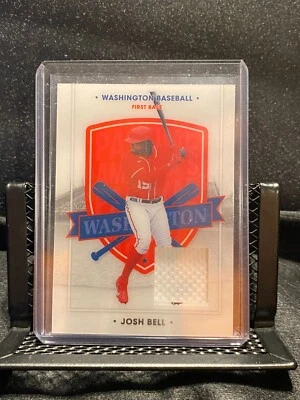 Josh Bell 2021 Chronicles America's Pastime Jersey - Nationals - Image 1 of 2