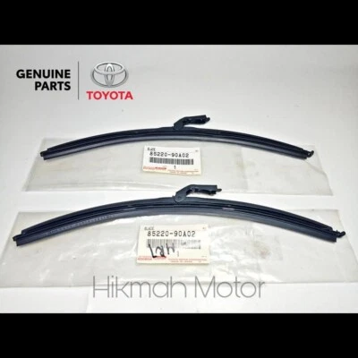 85220-90A02 Rear Wiper Blade Toyota Land Cruiser BJ40 FJ40 FJ60 77-90 2pcs OEM - Image 1 of 2