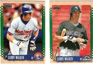 Larry Walker 1995 puntuación regular #346 y tú intercambias #346T Colorado Rockies - Imagen 1 de 1