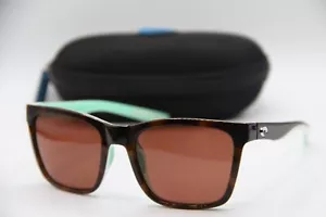NEW COSTA DEL MAR PANGA 084 HAVANA POLARIZED AUTHENTIC FRAMES SUNGLASSES 56-20 - Picture 1 of 5