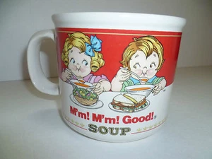 Vintage 1991 M'm! M'm! Gut! Campbell Keramik Suppentasse/Schlag von Westwood  - Bild 1 von 5