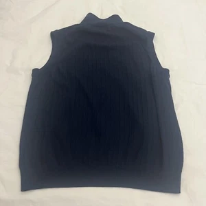 Brooks Brothers Herren 100% extrafeine Merinowolle Weste Gr. XL dunkelblau - Bild 1 von 8