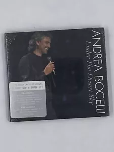 Andrea Bocelli Under The Desert Sky Brand New Sealed 2 Disc CD And DVD Set 2006 - Picture 1 of 2