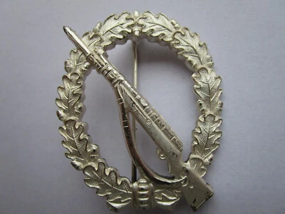 BRD 1957 Infanteriesturmabzeichen in Silber frühes Stück! TOP! - Bild 1 von 4