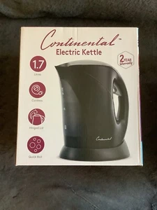 Continental Electric Kettle — Black - Picture 1 of 2