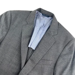NEW Brooks Brothers Men's Gray Regent Wool Knit Unlined Blazer Jacket • 40 Long - Picture 1 of 12