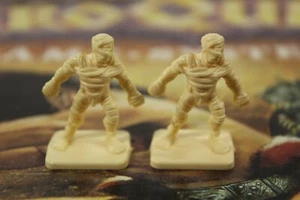 2 Hero Quest Replacement Mummy Miniature Figure Part Piece HeroQuest MB - Picture 1 of 1