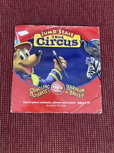 JumpStart 3 Ring Circus PC CD kids learn animals clowns! Ringling Bros. & Barnum - Picture 1 of 1