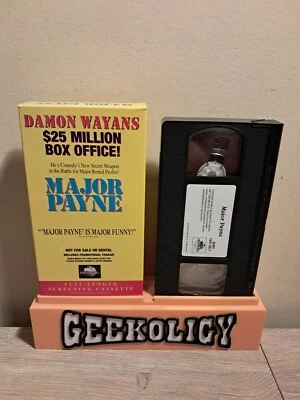 Major Payne VHS (1995 MCA) Promo Screener  Damon Wayans  - Image 1 of 3