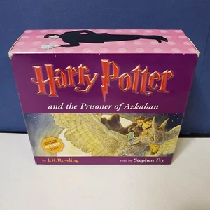 HARRY POTTER AND THE PRISONER OF AZKABAN Stephen Fry Audiobooks 10 CDs - Picture 1 of 6