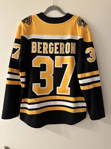 Fanatics Jersey Bergeron #37 Mens Small Cover